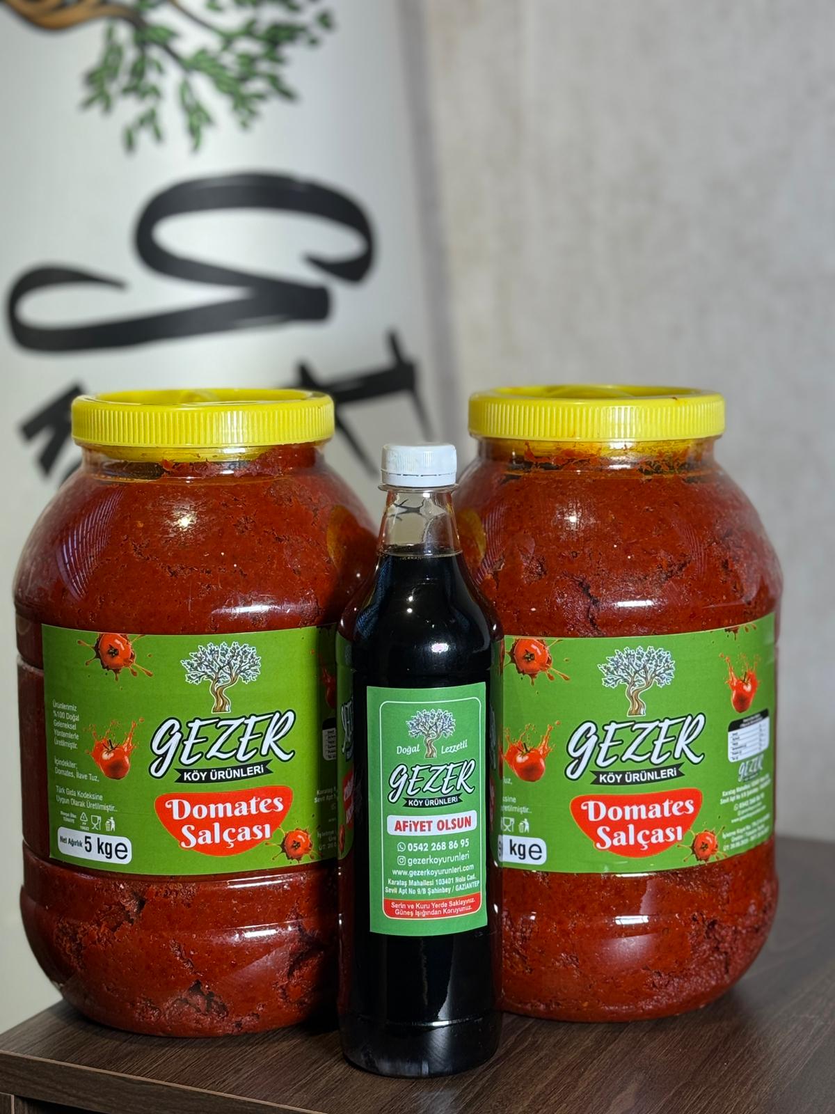 10KG DOMATES SALÇASI - 1 KG NAR EKŞİSİ